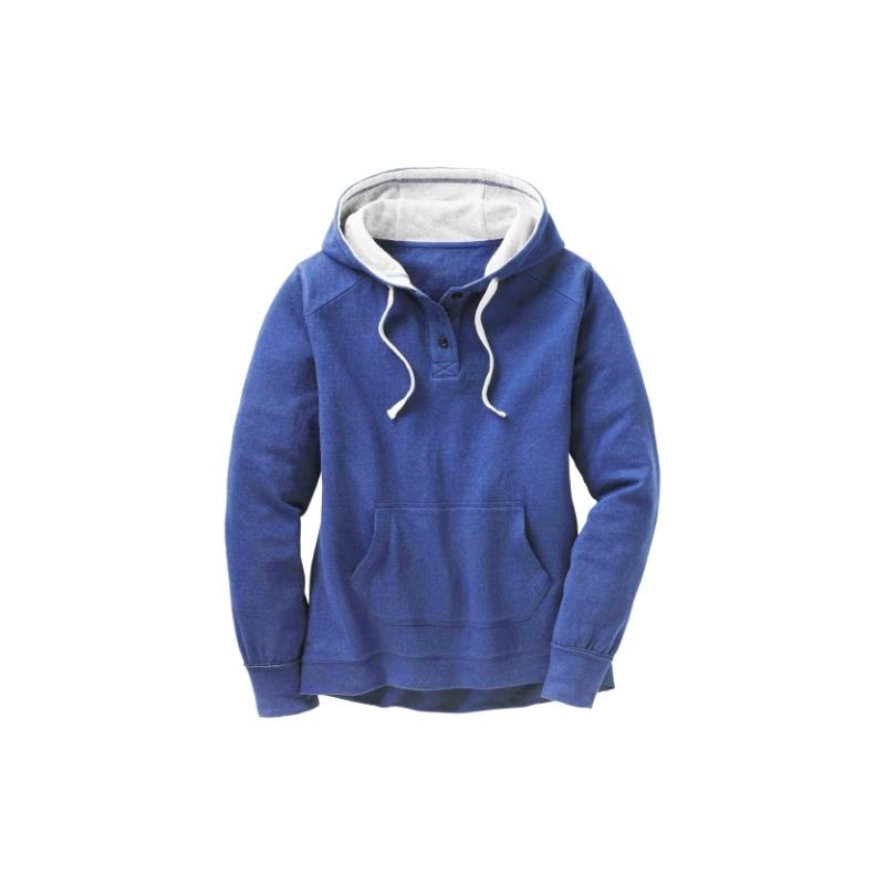 Hooded Zips Plain Long Sleeve Hoodies